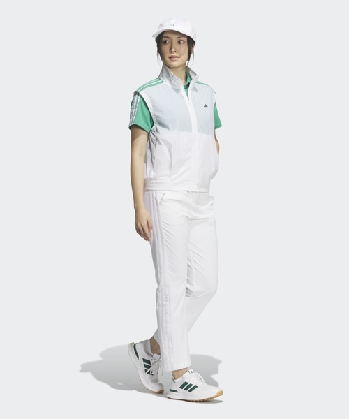 adidas（アディダス） ベスト ジレ スリーストライプス ウーブンベスト
