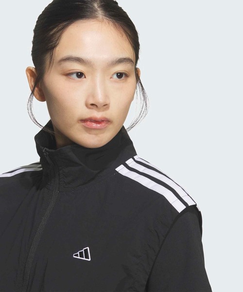 adidas（アディダス） ベスト ジレ スリーストライプス ウーブンベスト