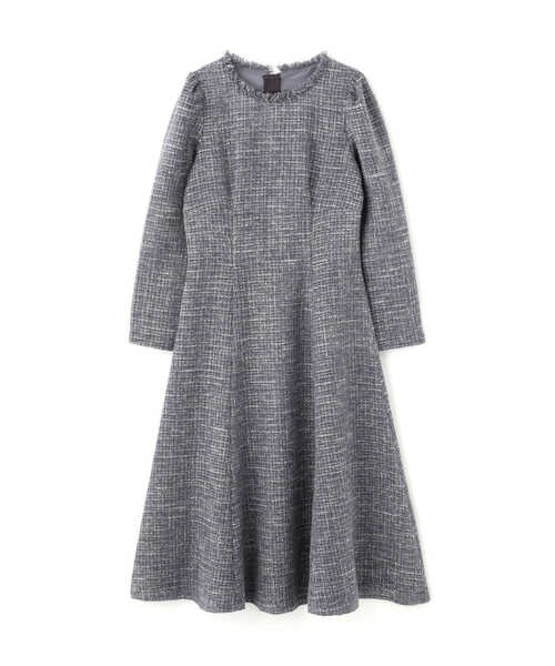 「PROPORTION BODY DRESSING」 長袖ワンピース SMALL オフホワイト レディースの画像