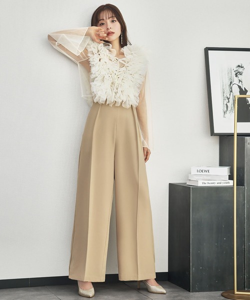 GIRL DRESS FOR NOW パーティードレス パンツドレス 3WAYチュール