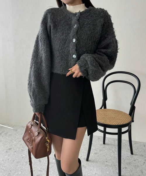 「junoah」 セットアップ X-LARGE ダークベージュ レディース
