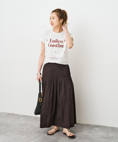 Spick＆Span（スピック アンド スパン） ロング スカート 「手洗い可