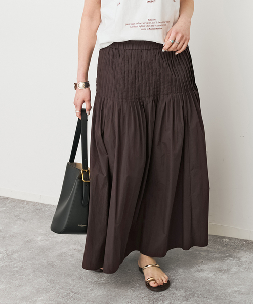 Spick＆Span（スピック アンド スパン） ロング スカート 「手洗い可
