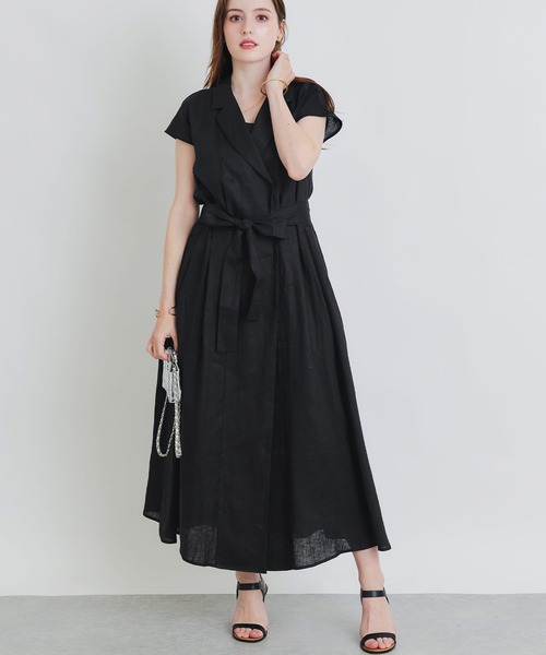 PICCIN（ピッチン） ワンピース リネンテーラーワンピース : ZOZOTOWN