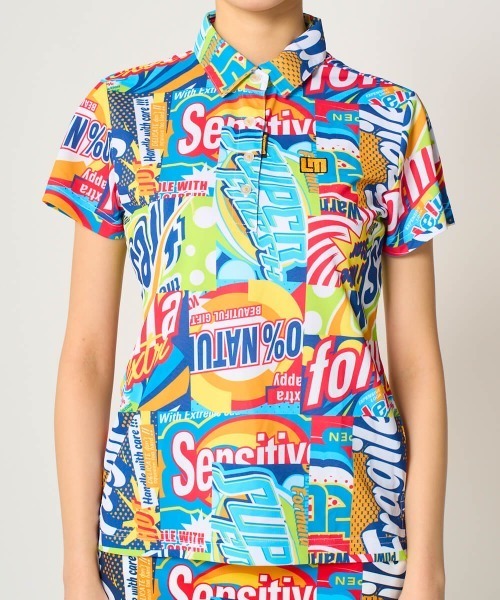 LOUDMOUTH ラウンドマウス 半袖Tシャツ　レディース　LLサイズ ブラウス シャツ 半袖 「Loudmouth:ラウドマウス」レディース