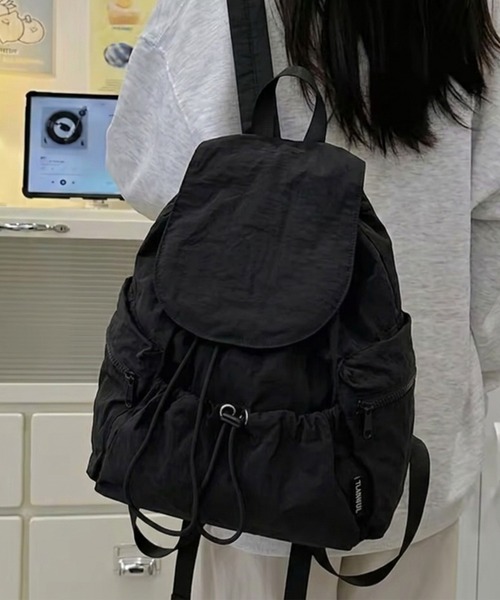 デイバック リュック 「 ammy. / エイミードット 」 フラップ ナイロン