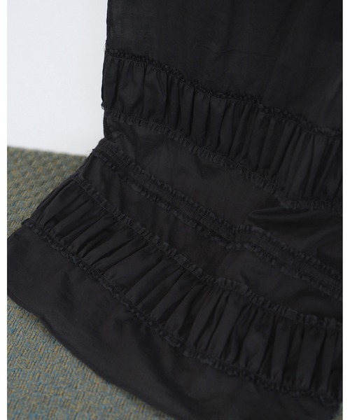 anuke（アンヌーク） ロング スカート Tiered Pencil Skirt : ZOZOTOWN