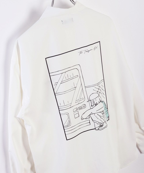 「WESTSEA」 「Contribe」長袖シャツ L ブルー メンズ_画像9