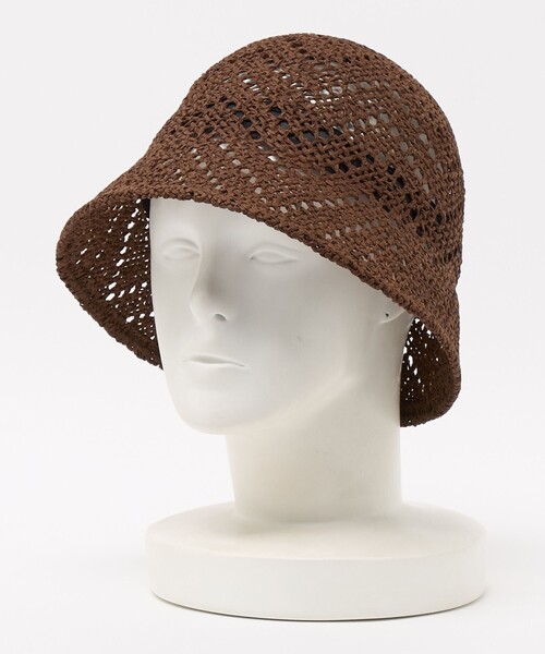 STONE  バケットハット 帽子　新品タグ付き　ダークブラウン BEAUTY＆YOUTH UNITED ARROWS 帽子 ハット 「La maison de Lyllis