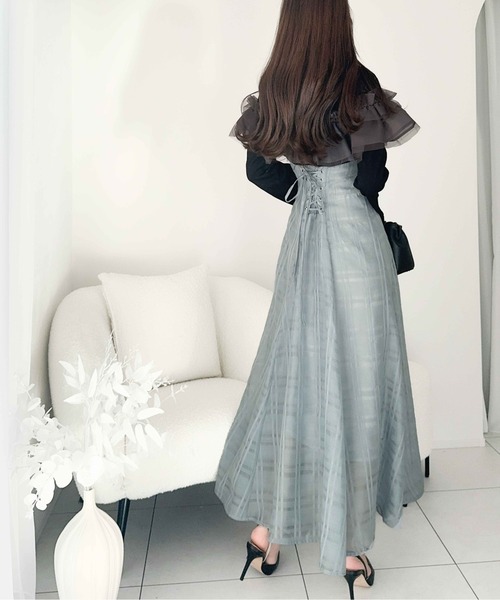 「mily bilet」 ドッキングワンピース X-LARGE アイボリー レディース_画像5