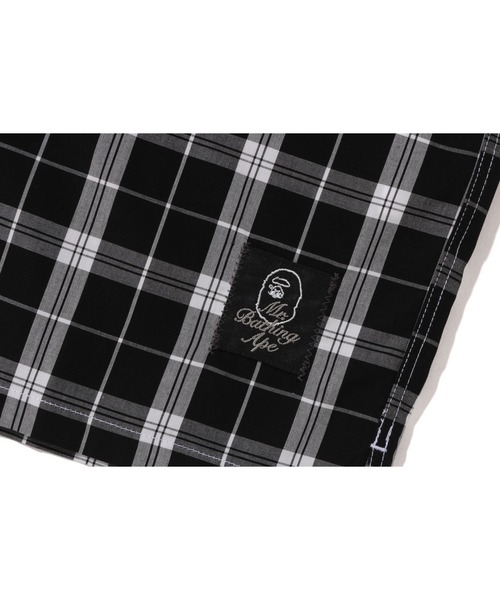 「Mr. BATHING APE」 半袖シャツ MEDIUM ブラック メンズ_画像3