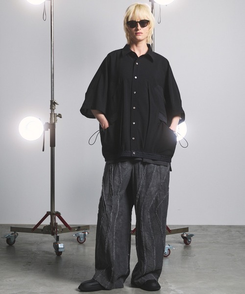 MAISON SPECIAL（メゾンスペシャル） シャツ 半袖 「UNISEX」3D Sporty