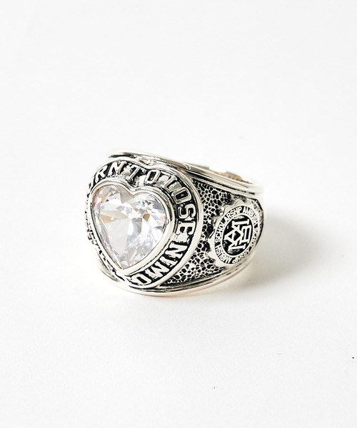 指輪 リング 「AMBUSH/アンブッシュ」HEART CLASS RING メンズの画像