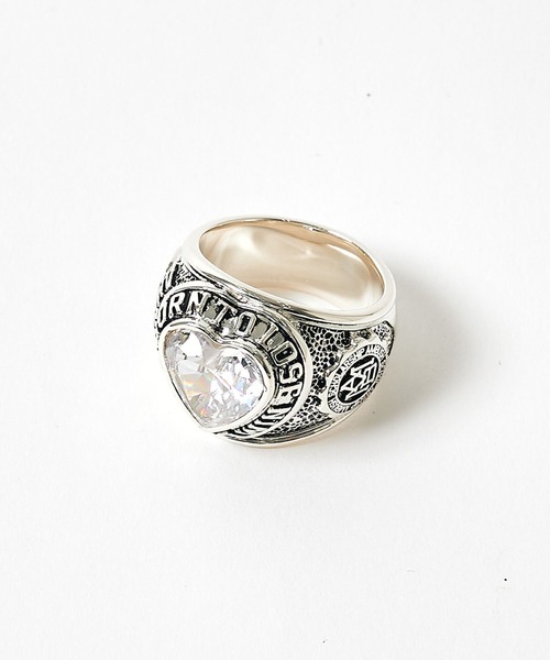 指輪 リング 「AMBUSH/アンブッシュ」HEART CLASS RING メンズの画像