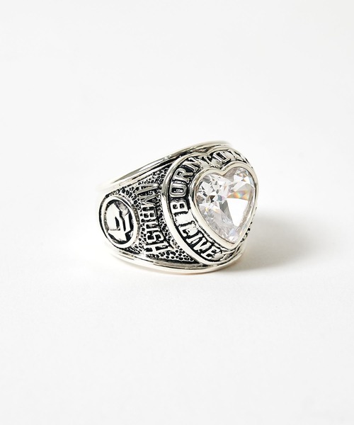 指輪 リング 「AMBUSH/アンブッシュ」HEART CLASS RING メンズの画像