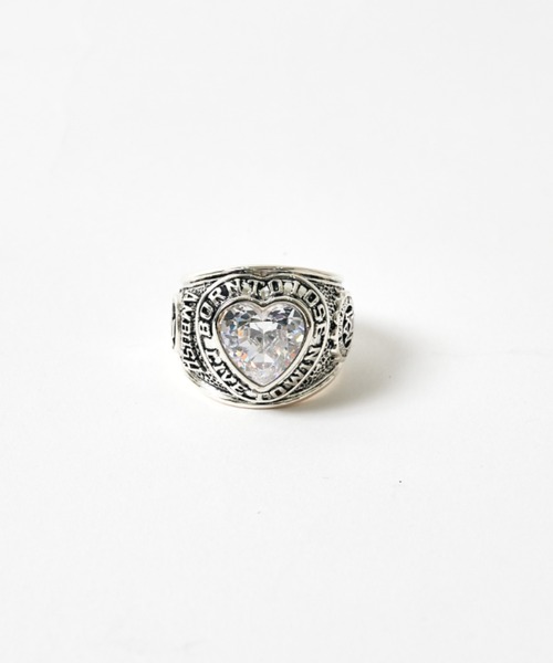 指輪 リング 「AMBUSH/アンブッシュ」HEART CLASS RING メンズの画像