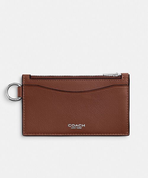 【ほぼ新品】COACH カードケース COACH（コーチ） カードケース ジップ カード ケース : ZOZOTOWN Yahoo