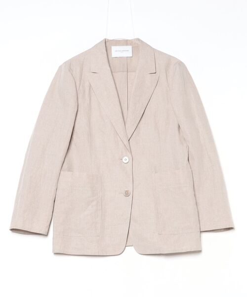 UNITED ARROWS テーラードジャケット ナチュラル 36 夏 UNITED ARROWS（ユナイテッドアローズ） テーラードジャケット 36