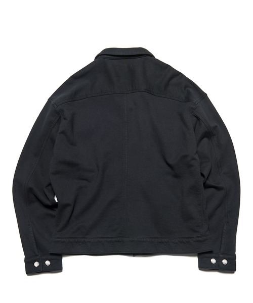 uniform experiment ブルゾン アウター SWEAT TRUCKER JACKET メンズ