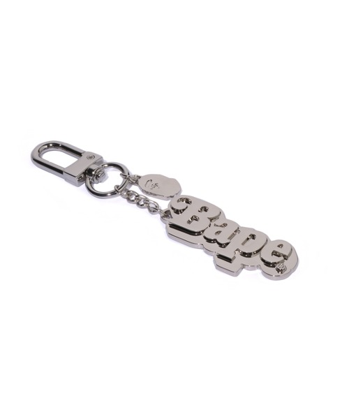 A BATHING APE（アベイシングエイプ） キーホルダー LOGO METAL