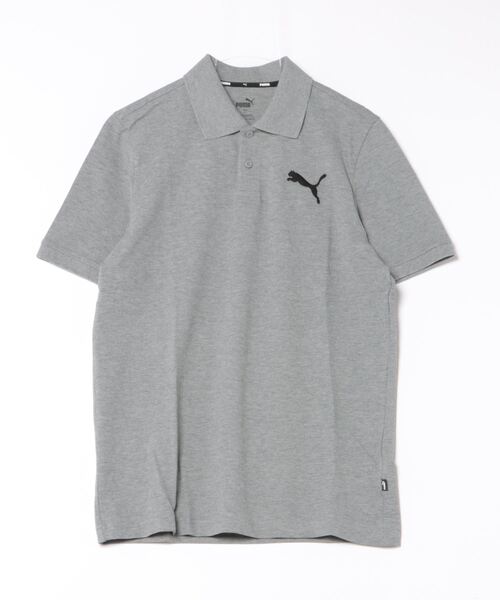 「PUMA」 半袖ポロシャツ M ブラック メンズ_画像4
