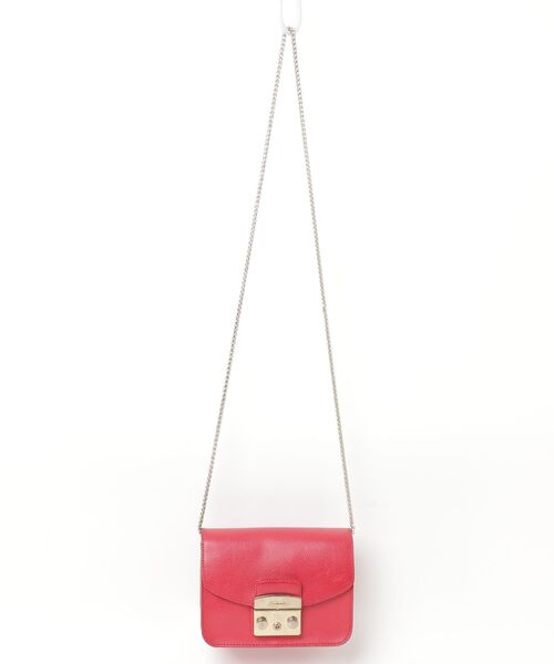 FURLA（フルラ） ショルダーバッグ - レッド レディース : ZOZOTOWN