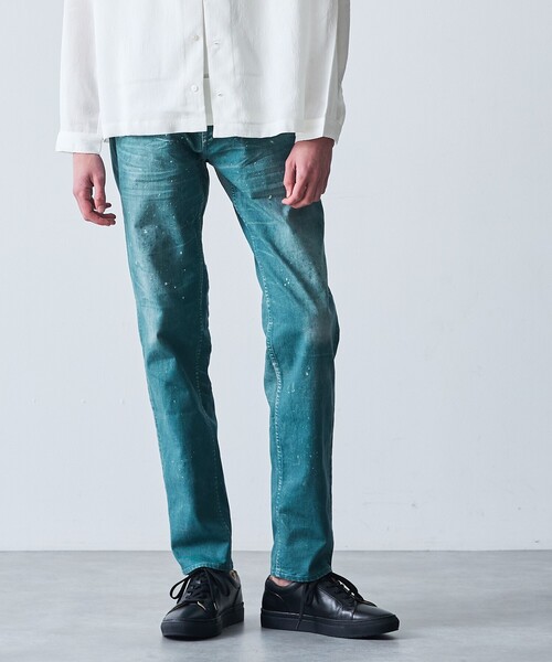 5351 POUR LES HOMMES スキニーデニムパンツ 44 グレー メンズ