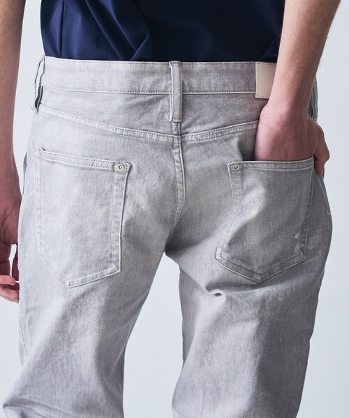 5351 POUR LES HOMMES スキニーデニムパンツ 44 グレー メンズ