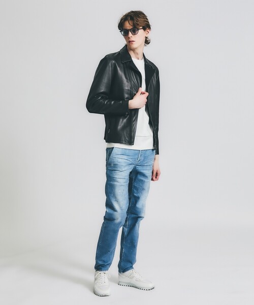 5351 POUR LES HOMMES スキニーデニムパンツ 44 グレー メンズ