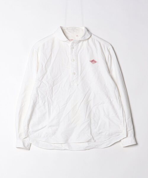 Danton（ダントン） 長袖シャツ 34 ホワイト レディース : ZOZOTOWN