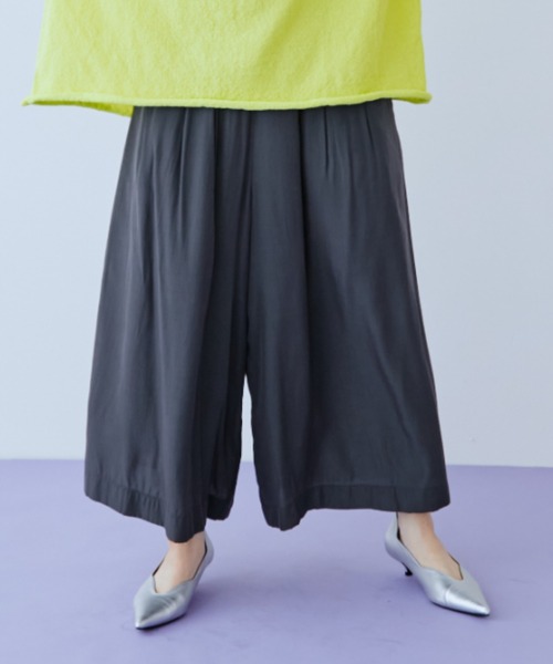 「manana suerte」 イージーパンツ FREE グレー レディース_画像7