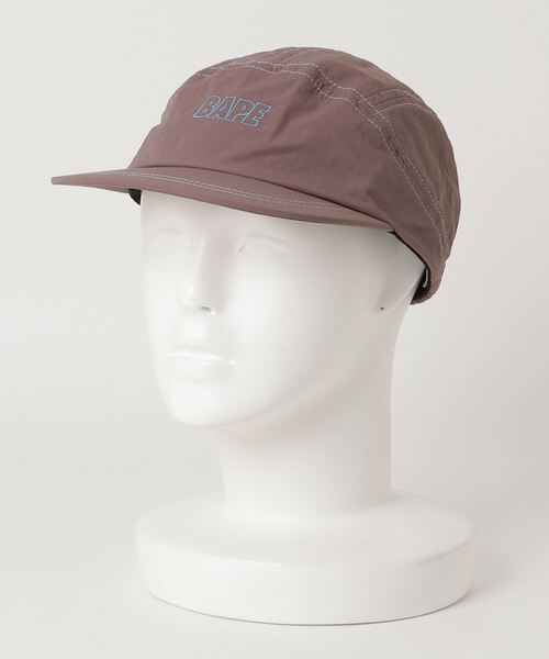 A BATHING APE 帽子 キャップ BAPE NYLON CAP M : ZOZOTOWN