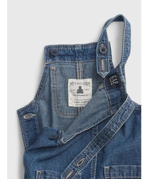GAP サロペット オーバーオール デニムサロペット (ベビー