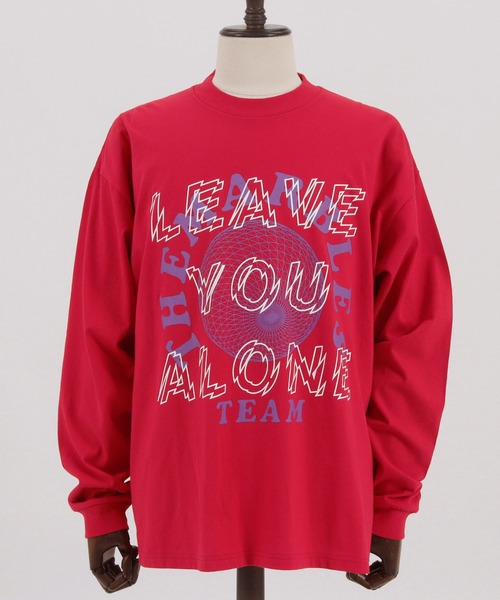 即納在庫あ tシャツ LS TEE (LEAVE YOU ALONE) Tシャツ ZOZOTOWN PayPayモール店 - 通販 - PayPayモール Tシャツ mlt3401-STANDARD 定番NEW