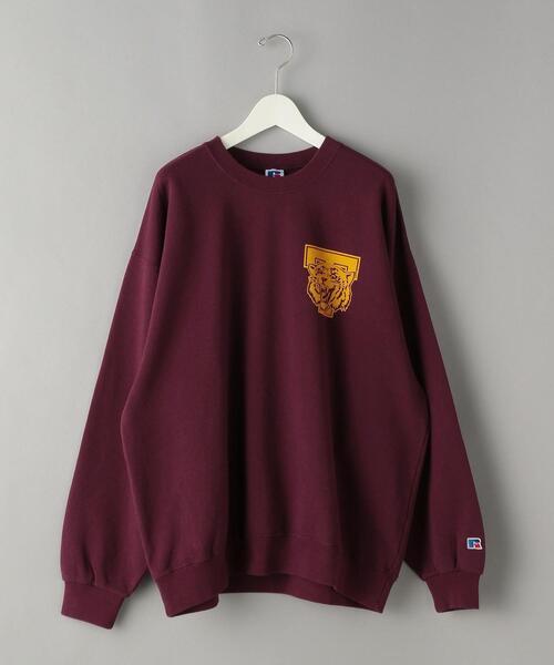 スウェット ＜info. BEAUTY＆YOUTH x RUSSELL ATHLETIC＞タイガー 