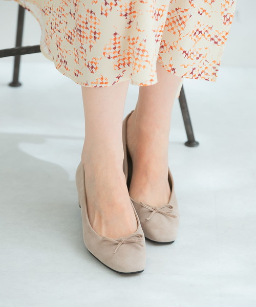 バレエシューズ パンプス シープスエードバレエシューズ : ZOZOTOWN