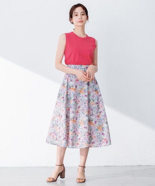 ニット セーター 「洗える・アンサンブル対応」MINAノースリーブ ニット レディース 組曲 ニット セーター 「洗える・アンサンブル対応」MINA