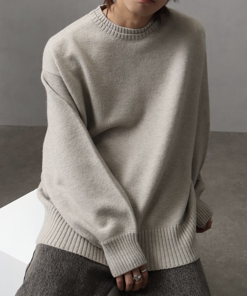 【美品】MARNI ニット　セーター　ボリュームスリーブ SENSE OF PLACE by URBAN RESEARCH ニット セーター ストレッチ