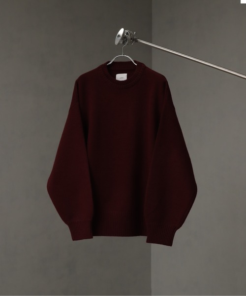 ♦️最終価格♦️24モデル◇美品◇ブリーフィング◇セーター◇メンズ◇L◇ネイビー welise セーター ニット 「welise/ウェライズ」マルチプル