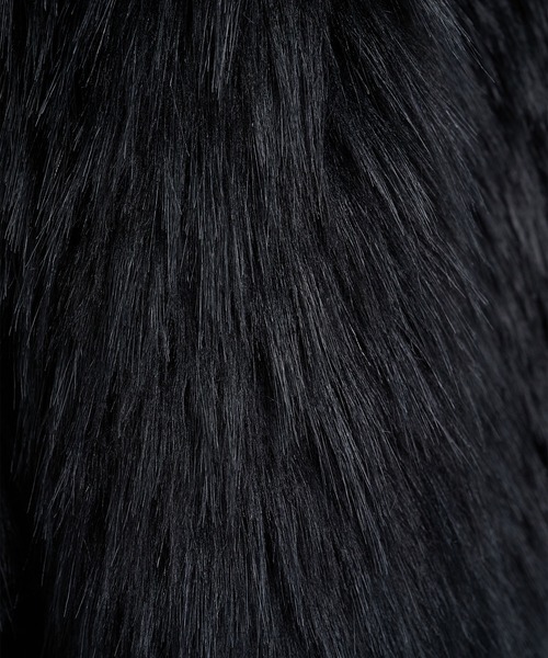 トレンチコート コート Trench coat with fur メンズの画像