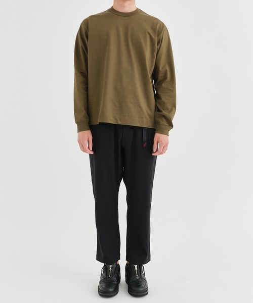 CINOH（チノ） tシャツ 「CINOH / チノ」COTTON JERSEY L/S T-SHIRT