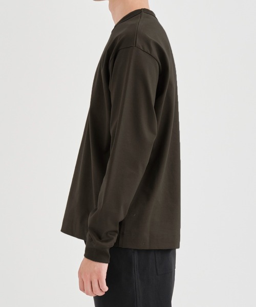 CINOH コットンシャツ CINOH tシャツ 「CINOH / チノ」COTTON JERSEY L/S T-SHIRT