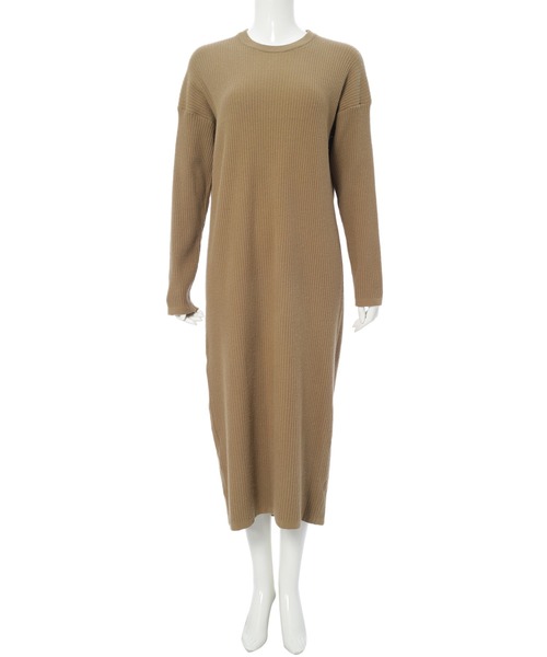 fifth ワンピース リブニットロングワンピース「低身長向けサイズあり  