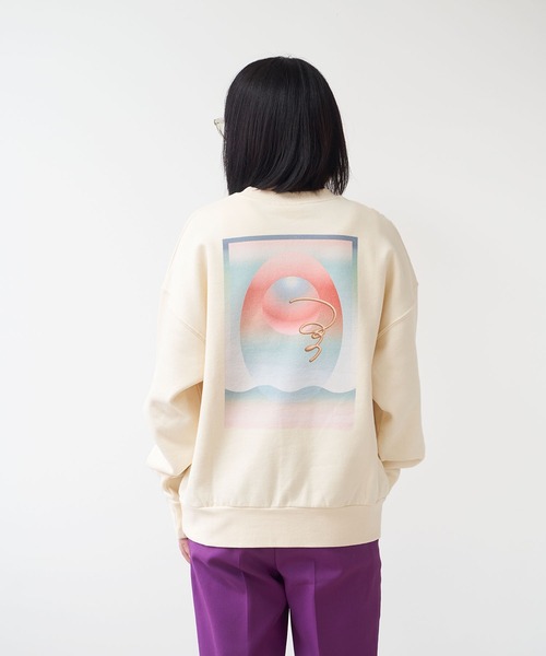 トレーナー スウェット Common Noun/NATURE UESATSU 裏起毛クルースウェット レディース メンズ トレーナー スウェット Common Noun/NATURE UESATSU 裏起毛