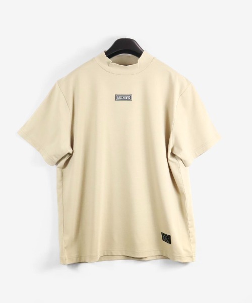 ARCHIVIO ロゴプリント シャツ archivio tシャツ 「MENS」バックプリントUV速乾プルオーバー