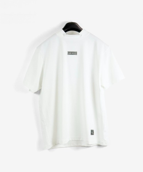 ARCHIVIO ロゴプリント シャツ archivio tシャツ 「MENS」バックプリントUV速乾プルオーバー