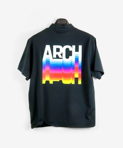 ARCHIVIO ロゴプリント シャツ archivio tシャツ 「MENS」バックプリントUV速乾プルオーバー