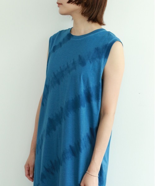 walance オーガニックコットンジャージー 2way スリーブレスドレス WALANCE ワンピース オーガニックコットンジャージー2ウェイ