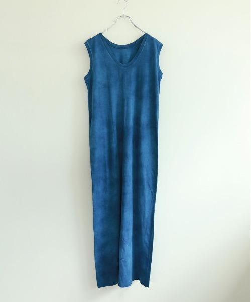 Walance オーガニックコットンジャージー 2way スリーブレスドレス