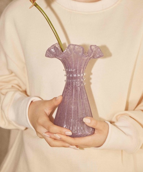 花瓶 Casselini HOME(キャセリーニ ホーム)ガラスフラワーベース Aの画像